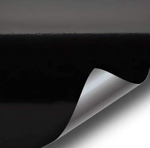 VViViD Black High Gloss Realistic Paint-Like Microfinish Vinyl Wrap Roll with XP