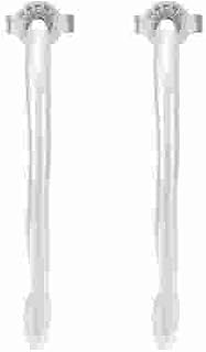 Skagen Women's Silver tone Stainless Steel or Semi- Precious with post closure Earrings