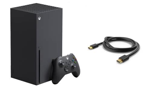 Next Gen Console Bundle - Xbox Series X 1TB + 8K Premium HDMI Cable - 4 feet- 48