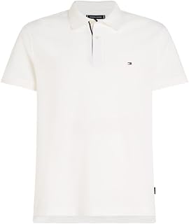 Tommy Hilfiger Men's Flag Under Placket Reg Polo Mw0mw31684 Long Sleeve T-Shirt (Pack of 1)