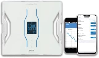 Tanita RD-953 InnerScan PRO Bluetooth Body Composition Monitor Multi Frequency Smart Scale - 11 Measurements - Japan Technology Color Display Weight Fat BMI Muscle Bone Water