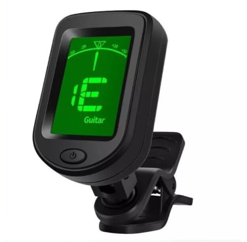 Guitar Tuner Clip On, Digital Tuners of Guitar Accessories with Picks, for Acous