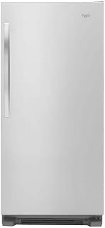 Whirlpool WSR57R18DM 30 Inch All-Refrigerator with In-Door Pizza Pocket, Gallon Door Storage, Temperature Alarm, Adjustable Glass Shelves