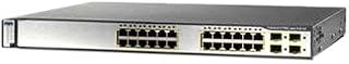 Cisco-IMSourcing Catalyst 3750G-24PS Layer 3 Switch - 24 Ports - Manageable - 24 x POE - Stack Port - 4 x Expansion Slots - 10/100/1000Base-T - Rack-mountable - WS-C3750G-24PS-S (Refurbished)