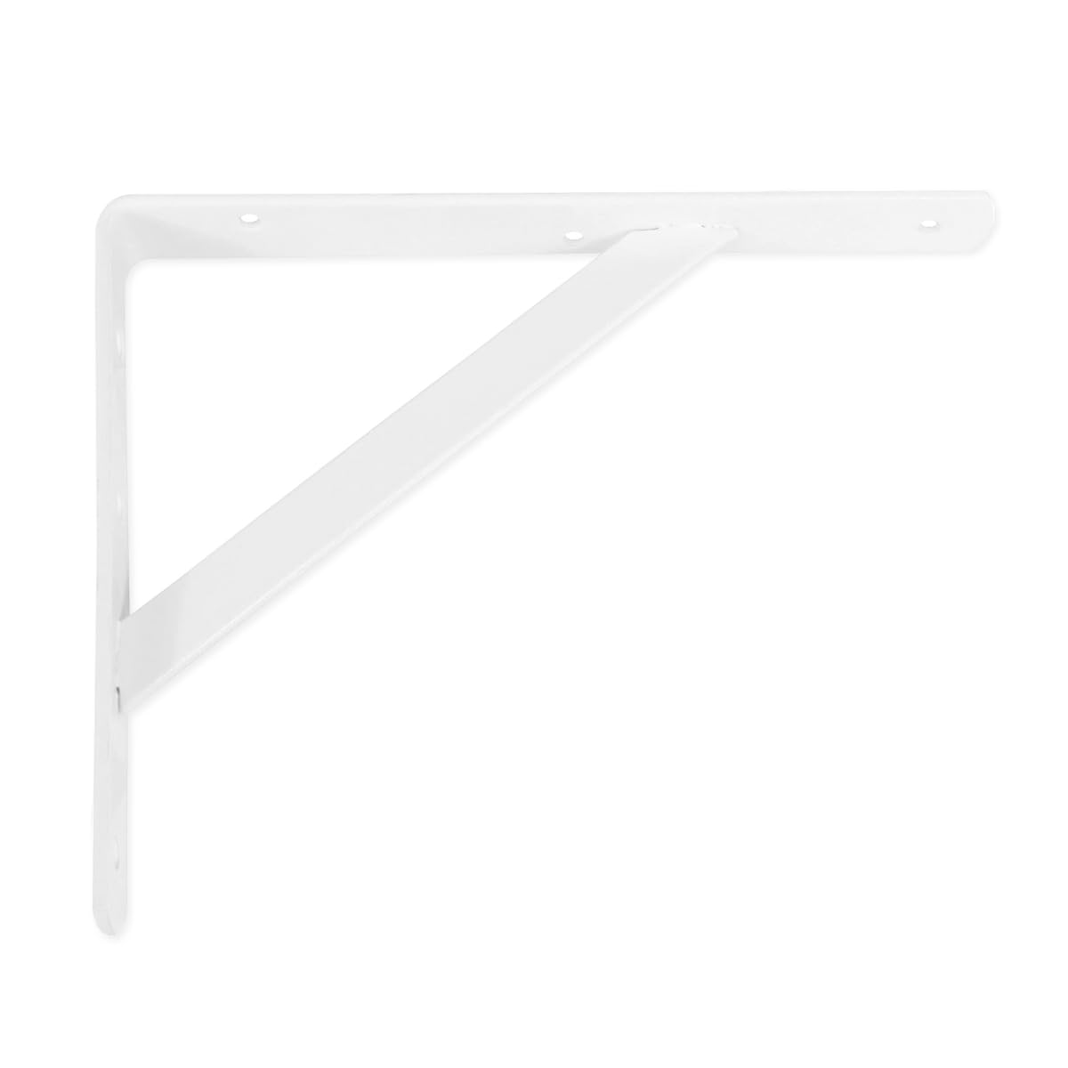 Amig -Shelf Brackets | Corner for Shelves | Shelf Support | Steel | White | Size