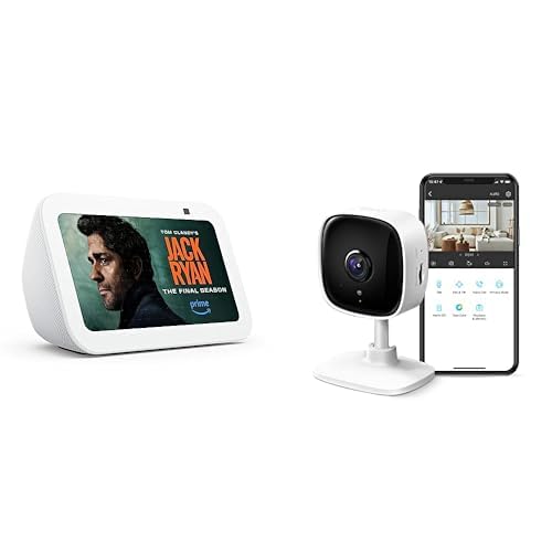 Echo Show 5 with TP-Link Tapo 2K Indoor Security Camera