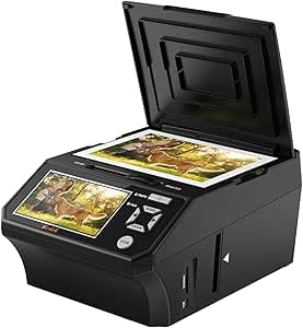 22MP Photo Slide Scanner for 135Negative, Slide & Photo with 5“ LCD Screen | Neg