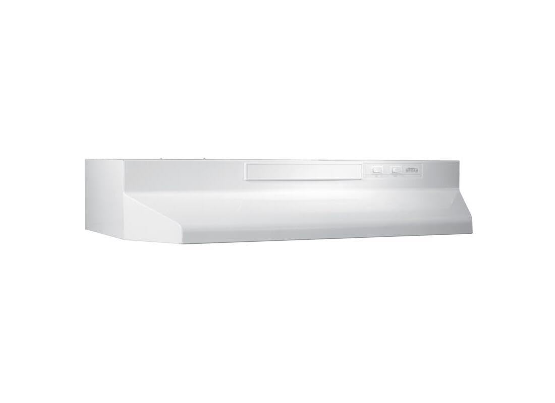 Broan-NuTone F403011 Insert with Light, Exhaust Fan for Under Cabinet Two-Speed 