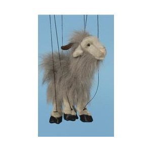 Sunny Puppets Grey Baby Goat Marionette