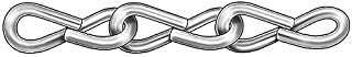 Jack Chain, Single, Zinc, Sz 16, 10 Lb, 100Ft