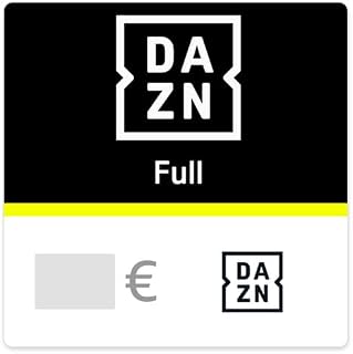 DAZN Full Digital Prepaid Card - Only for Italy - Product Shipped by Email
