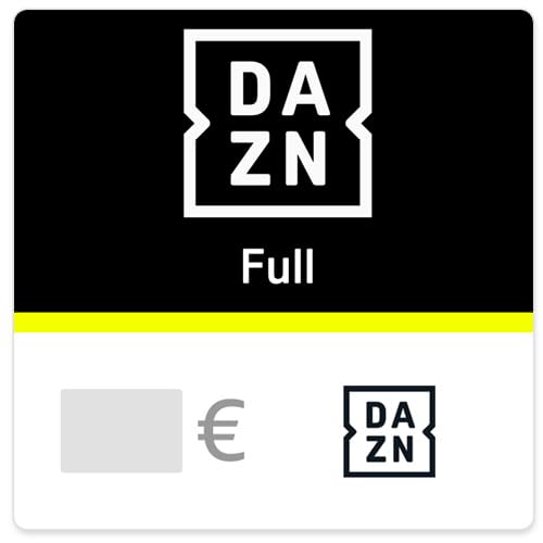 DAZN Full Digital Prepaid Card - Only for Italy - Product Shipped by Email