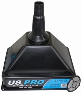 US PRO Large Heavy Duty Funnel With Filter 3244