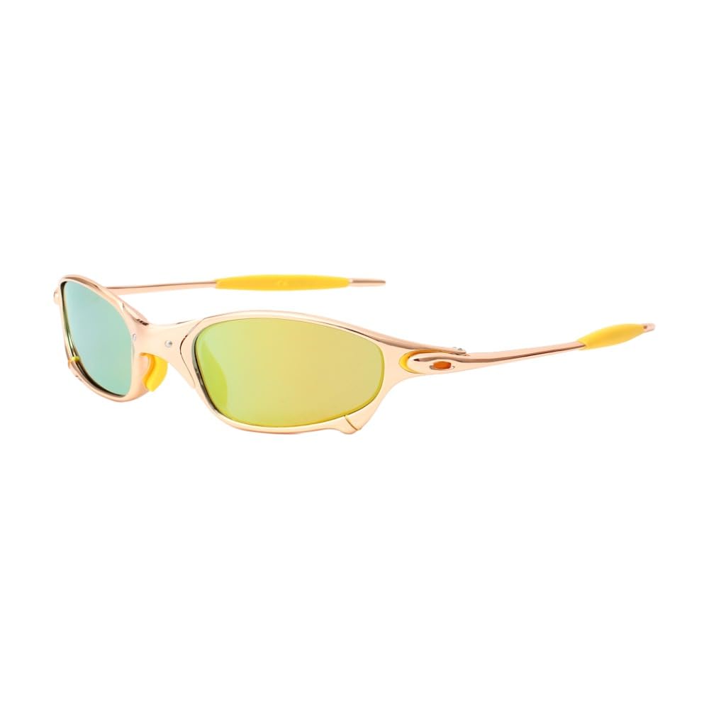 Velocity - Gafas de sol polarizadas a la moda, estilo aviador, retro, ovaladas, 