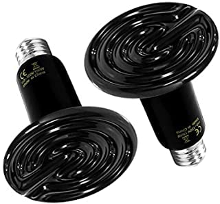 Infrared Ceramic Heat Lamp, Bulb Emitter Lamp Pet Coop Heater Reptile Chicken Li