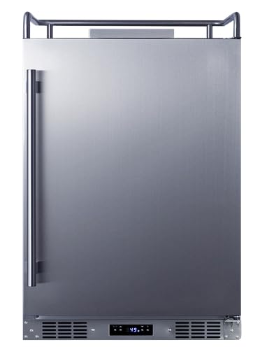 Summit 24" Kegerator, outdoor Stainless Steel - SBC682NK | Commercially App