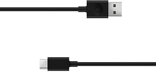 Amazon 3ft USB to USB-C Cable, Black (designed for use with Fire tablets and USB-C compatible devices)