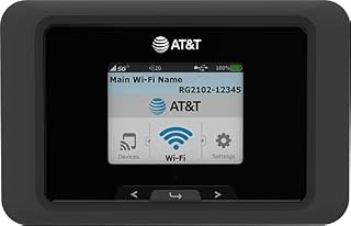 Franklin A50 5G | WiFi 6 | Removable 5000 mAh Battery | 2.4" Display | Qualcomm® SDX62 | AT&T PREPAID Hotspot