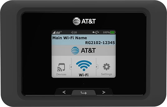 Franklin A50 5G | WiFi 6 | Removable 5000 mAh Battery | 2.4" Display | Qualcomm®