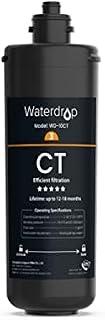 Waterdrop 10CT Water Filter, Replacement for Waterdrop TSA & TSB System | Reduce Chlorine, Bad Taste and Oodor, Improves the Taste of Water, 12-18 Months