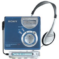 Sony MZ-NF610 High Speed Net MD Walkman Recorder