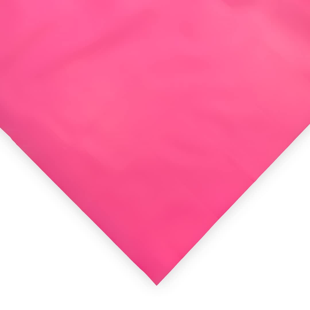 Kissymix Pink Table Cover - Pack of 6 180cm Recyclable Paper Tablecloths for Par