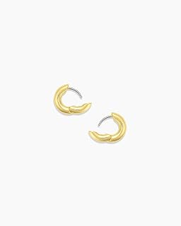 gorjana - Lou Huggies 1/2" Drop - Secure Hinge Closure - Stylish Hoop Earrings, Ideal for Ear Stack - Complimentary Gift Packaging - Perfect for Gifting