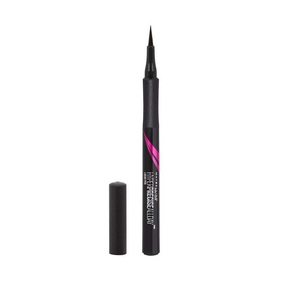 Maybelline New York 700 Satin Black Eyeliner Pen with Precision Tip Ergonomic Gr