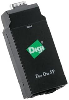 Digi Digi One SP Device Server. DIGI ONE SP 1PORT DEVICE SERVER W/RS232/422/485 10/100BT ETHERNET DEVSVR. 1 x DB-9 , 1 x RJ-45