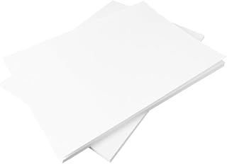 Hawksbill A4 Card Paper White 225GSM 100 Pack Premium Cardstock | Acid-Free, Thick and Recyclable White Card for Arts Craft Home and Office Use