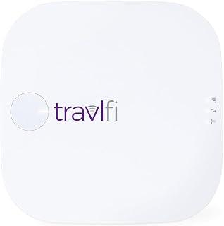 TravlFi Journey1 4G LTE RV WiFi Hotspot, No-Contract eSIM