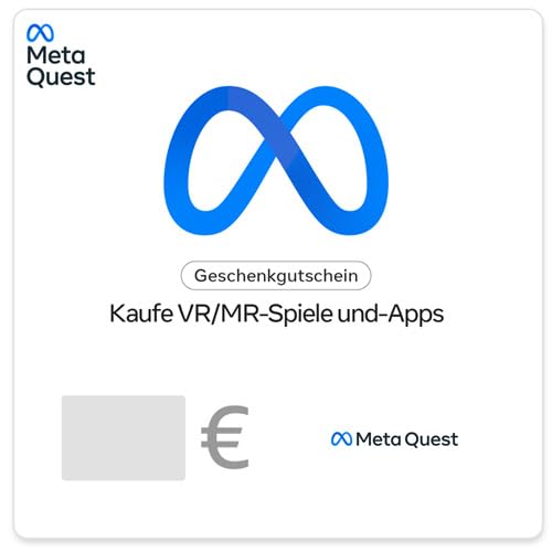 Meta Quest Digital Gift Card - Apps, Games and Experiences - For Germany - Email