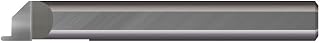 Micro 100 FGF-375-078 Face Grooving Tool, 5/64" Width, .100" Proj, 3/8" Min Bore Dia, 1-1/4" Max Bore Depth, 3/16" Offset, 3/8" Shank Dia, 2-1/2" OAL, Uncoated