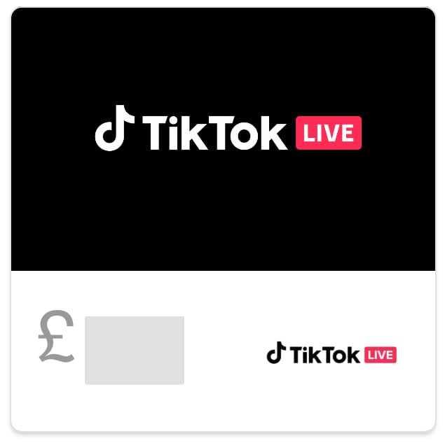 TikTok Coins eGift Card | UK Redemption Only