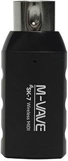 For MVAVE SK7 Wireless Adapter, For MIDI and USB Cable, 2 4GHz Automatic Pairing, 25 Hour Battery Life, Low Latency for Seamless Music Production