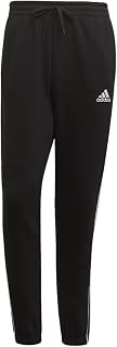 adidas Essentials Men's Trousers 3 Stripes Tapered Pants Tricot
