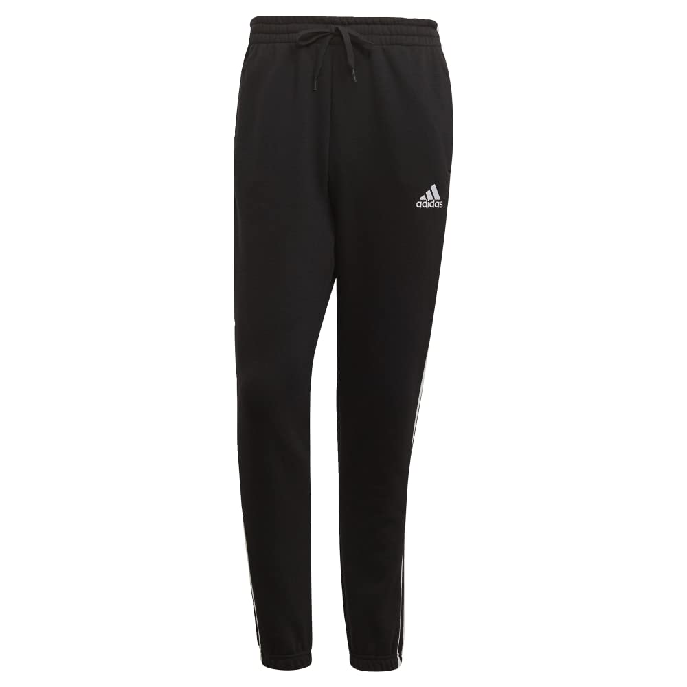 adidas Essentials Men's Trousers 3 Stripes Tapered Pants Tricot