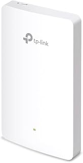 Omada AX1800 Wall-Plate Wireless Access Point, 5yr Warranty(EAP615-Wall) | WiFi 6 Dual Band, 3 Downlink Gigabit Ports, PoE Powered, PoE out, Mesh/Roaming/WPA3, Omada Managed