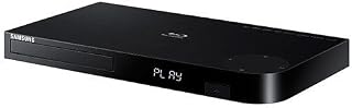 Samsung 3D Blu-ray DVD Disc Player with 4K UHD Upscaling & Built-in Wi-Fi Plus CubeCable 6Ft High Speed HDMI Cable (Renewed)