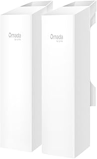 Omada EAP211-Bridge KIT, Point to Point Wireless Bridge | Preconfigured, PtP&PtMP, w/ PoE Injector, IP65 Weatherproof, PoE or DC Powered, 6KV Lightning Protection, Omada Managed
