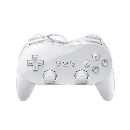 OSTENT Wired Classic Controller Pro Gamepad Joystick for Nintendo Wii Remote Con