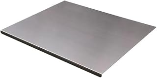 Stainless Steel Cutting Boards for Kitchen, Kneading Cutting Board Mats, Metal Cutting Board for Meat, Fruits, Vegetables, Bread, and Baking Small Cutting Boards (40 x 30cm/15.7 x 11.8 in)