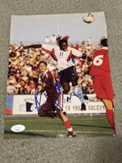 Freddy Adu Signed 8 X 10 Magazine Page w/JSA - Autographed Soccer Magazines
