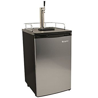 EdgeStar KC2000SS Full Size Kegerator and Keg Beer Cooler | Freestanding Only, R