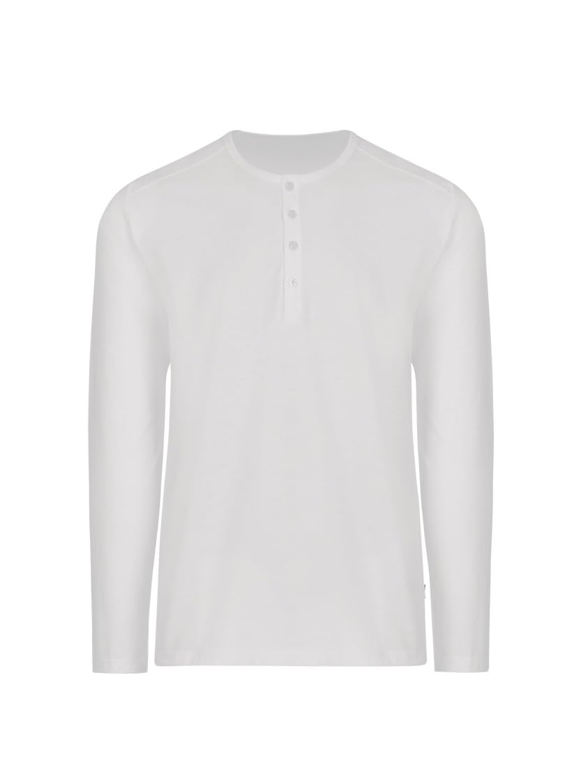 Trigema Men's Long-Sleeved T-Shirt