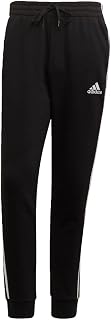 Adidas - Essentials French Terry Tapered Elastic Cuff 3-Stripes Men's Trousers