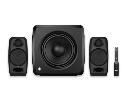 IK Multimedia iLoud Micro Monitor & iLoud Sub Bundle with ARC X Calibration, 25H
