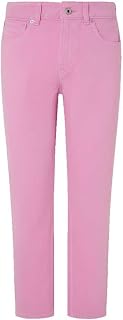 Pepe Jeans Women's Purple Taper High Waisted Jeans
