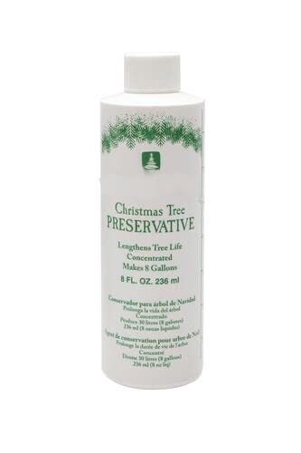 Rocky Mountain Goods Christmas Tree Food - 8 oz Tree Preservative - Reduce Needl