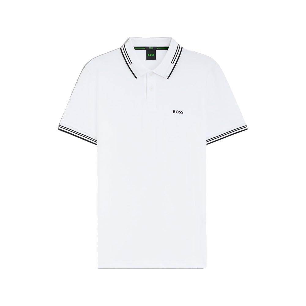 BOSS Slim-fit Poloshirt Mit Kontraststreifen-Details